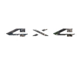 4x4 Tailgate Emblem Letter Overlays Fits 2025-2026 Ram 1500/2500/3500