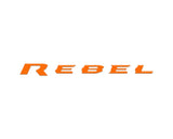 Rebel Tailgate Emblem Letter Inserts Fits 2025-2026 Ram 1500/2500/3500