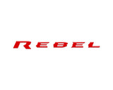 Rebel Tailgate Emblem Letter Inserts Fits 2025-2026 Ram 1500/2500/3500