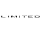 Limited Tailgate Emblem Letter Overlays Fits 2025-2026 Ram 1500/2500/3500