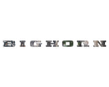 Bighorn Tailgate Emblem Letter Inserts Fits 2025-2026 Ram 1500/2500/3500