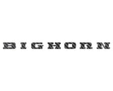 Bighorn Tailgate Emblem Letter Inserts Fits 2025-2026 Ram 1500/2500/3500