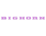 Bighorn Tailgate Emblem Letter Inserts Fits 2025-2026 Ram 1500/2500/3500