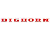 Bighorn Tailgate Emblem Letter Inserts Fits 2025-2026 Ram 1500/2500/3500