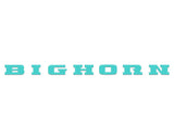 Bighorn Tailgate Emblem Letter Inserts Fits 2025-2026 Ram 1500/2500/3500