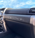 Textured Glove Box Bar Overlay Fits 2010-2024 Toyota 4Runner