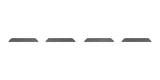 Lower Front Bumper Line Inserts Fits 2025-2026 Toyota 4Runner