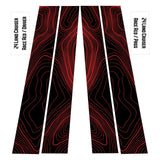 Topographic B Pillar Overlays - 2024+ Land Cruiser / GX 550