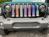 Rainbow Chrome Grille Insert