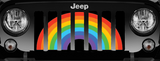 Rainbow Pride Flag Grille Insert