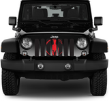 Red Warrior Grille Insert