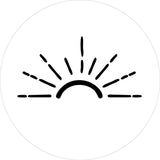 Sunshine White Spare Tire Cover