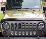 Tactical Woodland Stripe Grille Insert