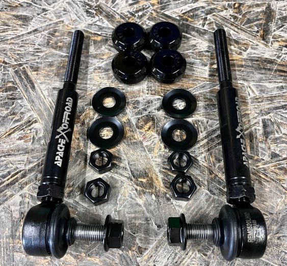 APACHE OFFROAD HD CHROMOLY REAR ADJUSTABLE SWAY BAR LINKS | TOYOTA