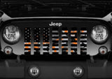 American Orange Camo Grille Insert