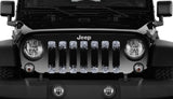 Black and Silver Fleck Print Grille Insert
