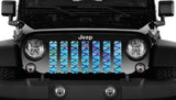 Mermaid Scales Blue & Purple Grille Insert