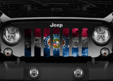 Missouri Grunge State Flag Grille Insert