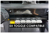 TOGGLE COVERS 5PC (2024+ TACOMA / 2025+ 4RUNNER) - BLACK