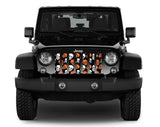 Skulls (Orange) Grille Insert