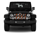 Platinum Skulls (Orange) Grille Insert