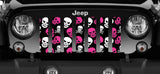 Skulls (Pink) Grille Insert