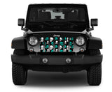 Platinum Skulls (Teal) Grille Insert