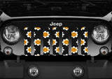 Smiley Flowers Grille Insert