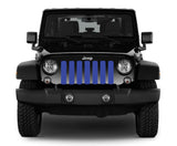 Solid Blue Grille Insert