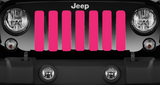 Solid Pink Grille Insert