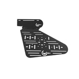 2nd Gen Subaru CrossTrek Prinsu Rear Window Accessory Panel