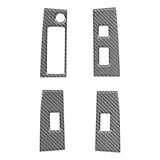 Door Switch Panel Accent Overlays Fits 2016-2023 Toyota Tacoma