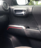 Door Switch Side Panel Line Inserts Fits 2016-2023 Toyota Tacoma