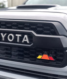 TRI-Color Badge Fits Toyota Models