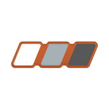 TRI-Color Badge Fits Toyota Models