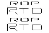 Bed Side Letter Inserts Fits 2022-2023 Toyota Tacoma TRD Pro