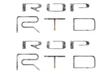 Bed Side Letter Inserts Fits 2022-2023 Toyota Tacoma TRD Pro