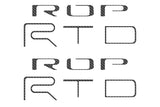 Bed Side Letter Inserts Fits 2022-2023 Toyota Tacoma TRD Pro
