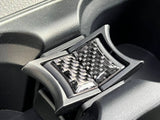 Center Console Cup Holder Divider Overlays Fits 2016-2023 Toyota Tacoma