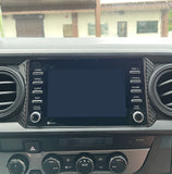 Outer Radio Accent Trim Fits 2016-2023 Toyota Tacoma