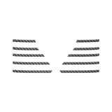 Grille Side Line Accent Trim Fits 2024-2026 Toyota Tacoma