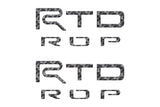 TRD Pro Interior Door Letter Overlays Fits 2024-2027 Toyota Tacoma