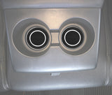 Rear Seat Cup Holder Inserts Fits 2007-2021 Toyota Tundra