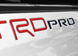 Bed Side Letter Inserts Fits 2015-2021 Toyota Tundra TRD Pro