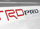 Bed Side Letter Inserts Fits 2015-2021 Toyota Tundra TRD Pro