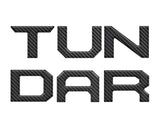 Lower Grille Letter Inserts Fits 2022-2026 Toyota Tundra