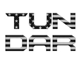 Lower Grille Letter Inserts Fits 2022-2026 Toyota Tundra