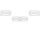 A/C Vent Accent Trim Fits 2022-2026 Toyota Tundra & 2023-2026 Toyota Sequoia