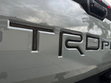 TRD Pro Tailgate Letter Inserts Fits 2022-2026 Toyota Tundra