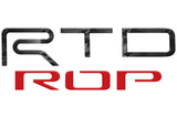 TRD Pro Tailgate Letter Inserts Fits 2022-2026 Toyota Tundra